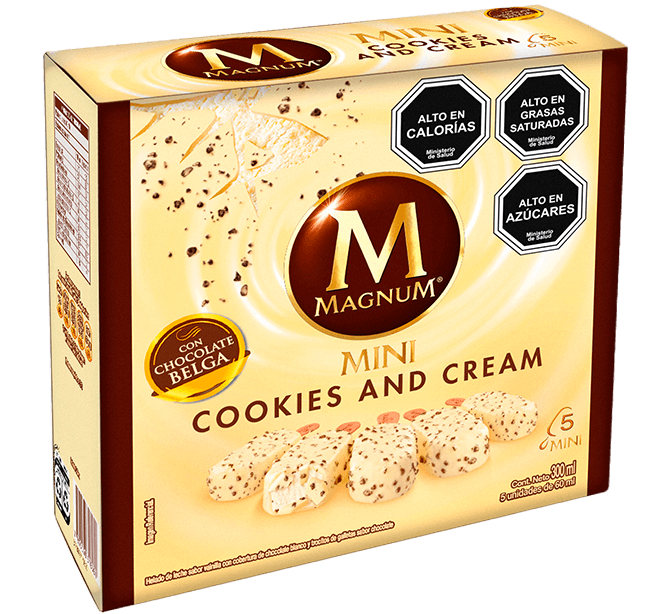 MAGNUM MINI COOKIES AND CREAM